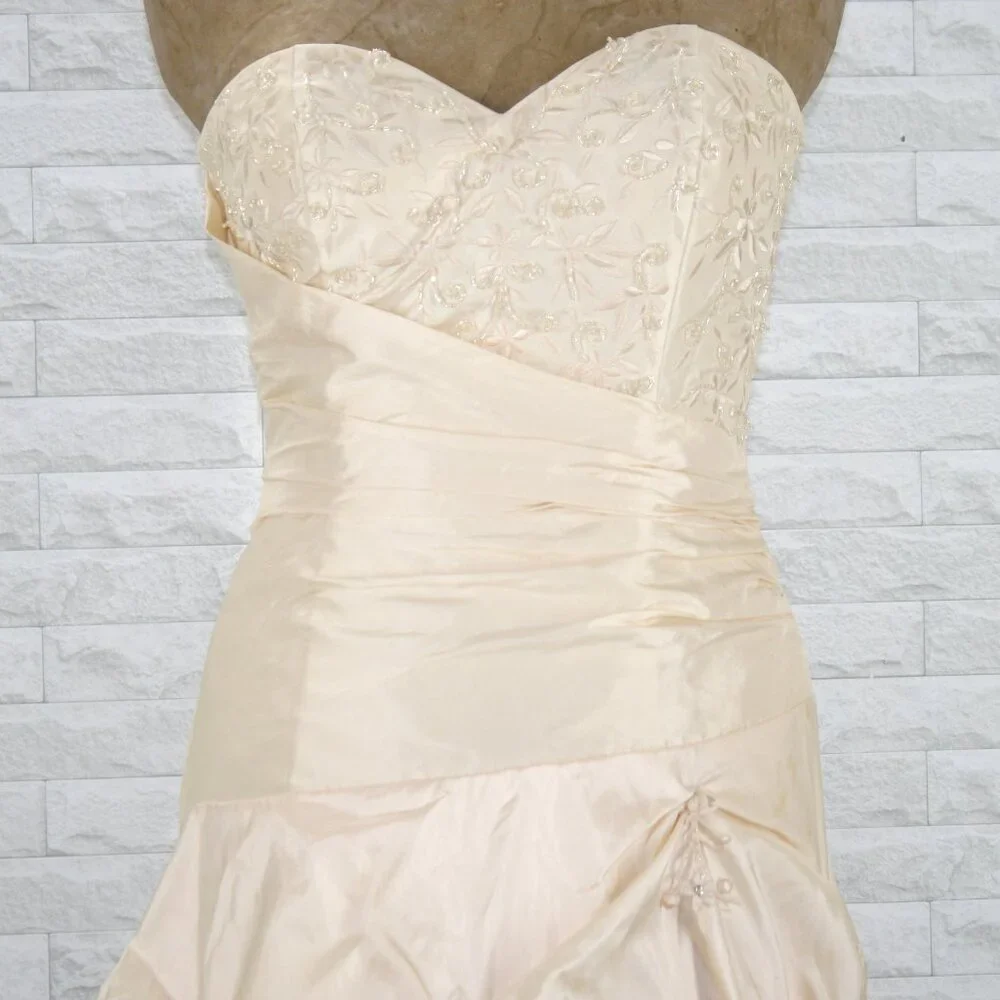 JUMP Gown Prom Homecoming Ball Gown Champaign Coquette Girl Dress Wedding 5 - Picture 3 of 16